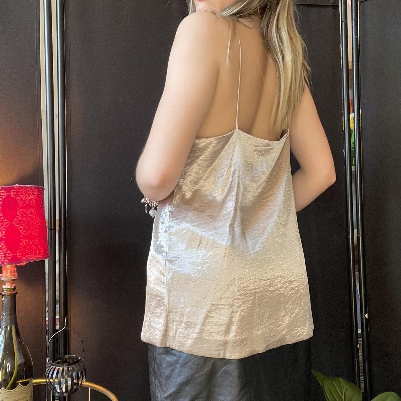 Women's Cream Vest Depop