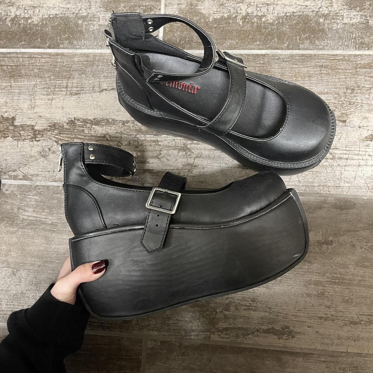 UNIF Women's Black Balletshoes Depop