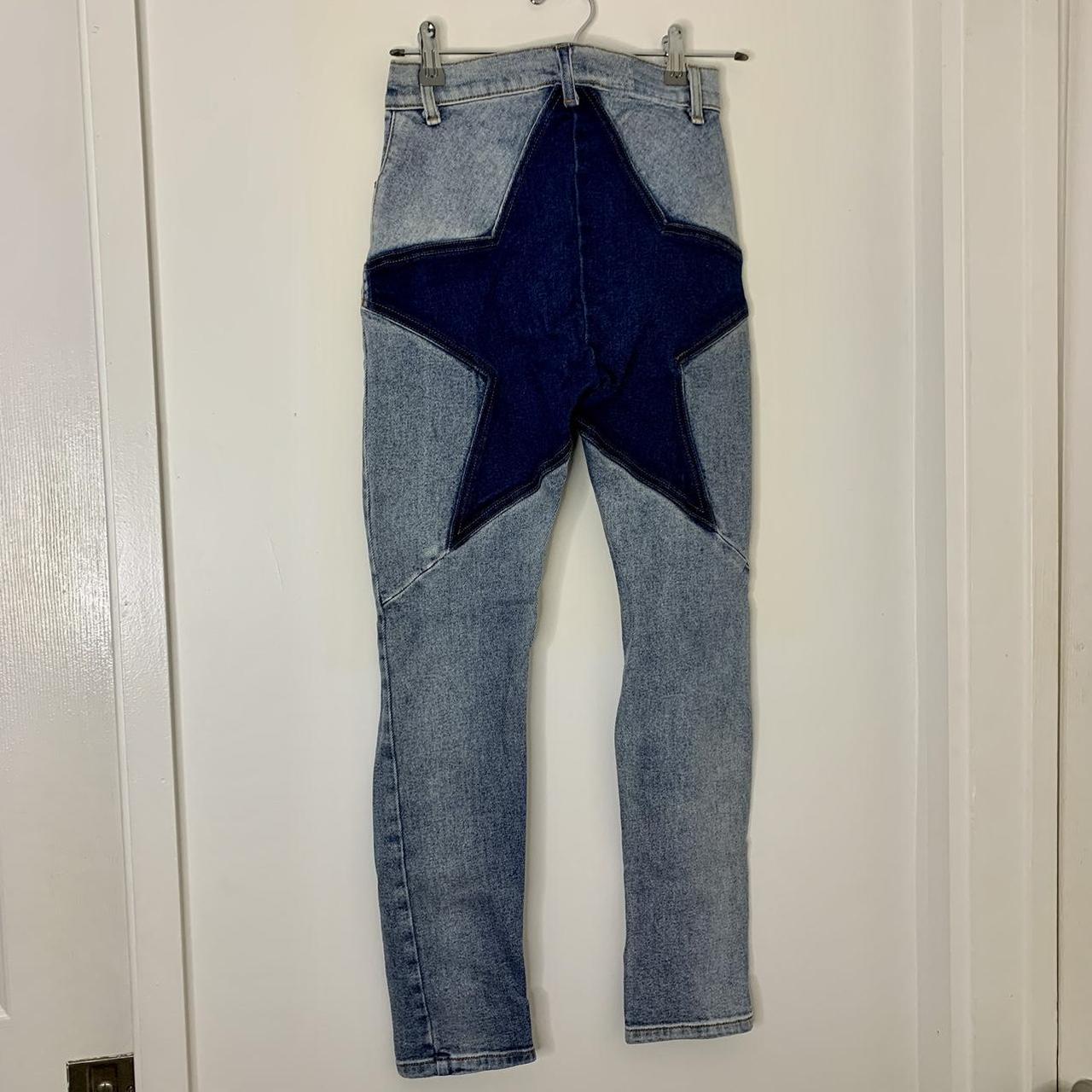 Revice sale lace up star pocket jeans