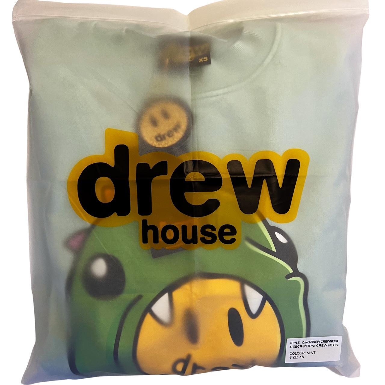 DREW HOUSE DINO-DREW CREWNECK colour: MINT Size:... - Depop