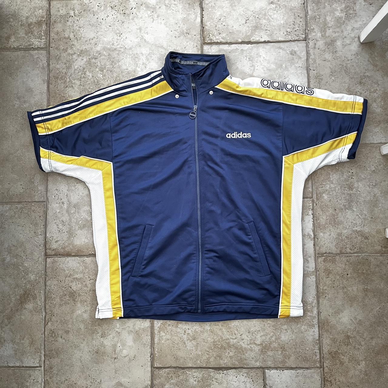 Adidas short online sleeve jacket