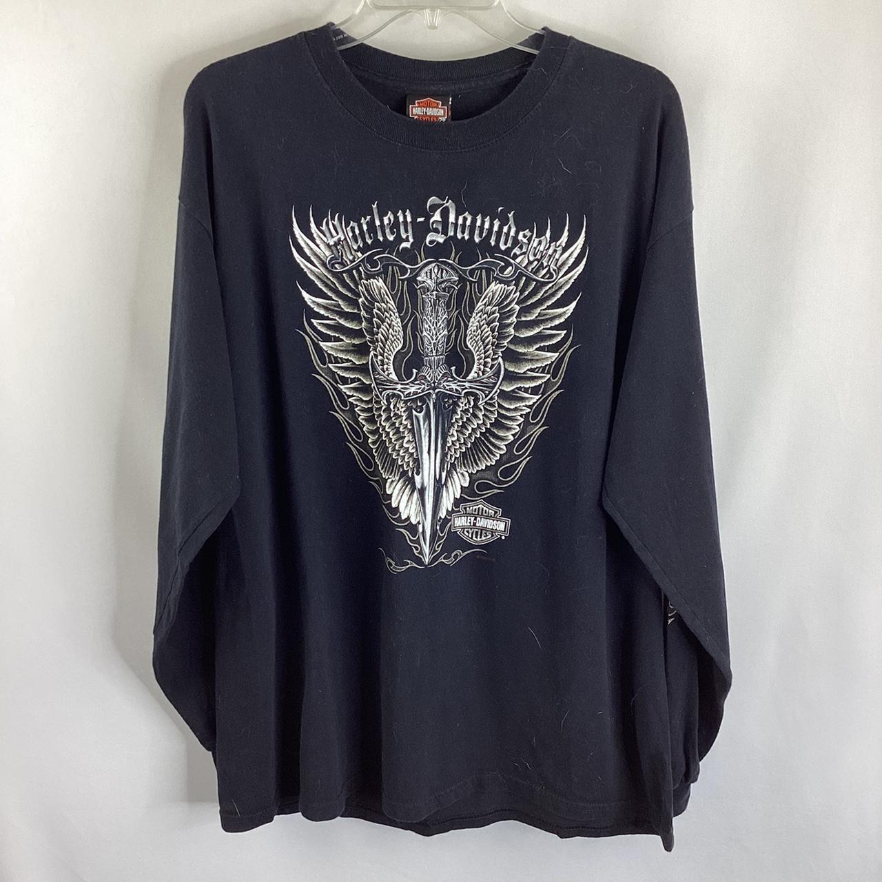 🖤 Harley Davidson Angel Wings Dagger Vancouver,... - Depop