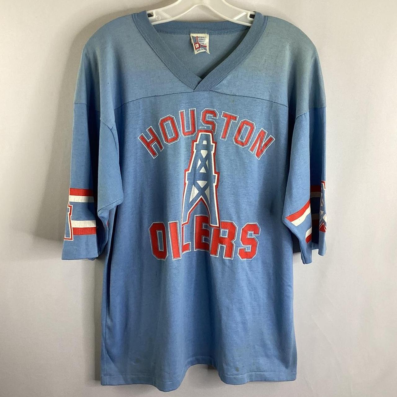 Houston oilers vintage shirt, houston oilers vintage - Depop