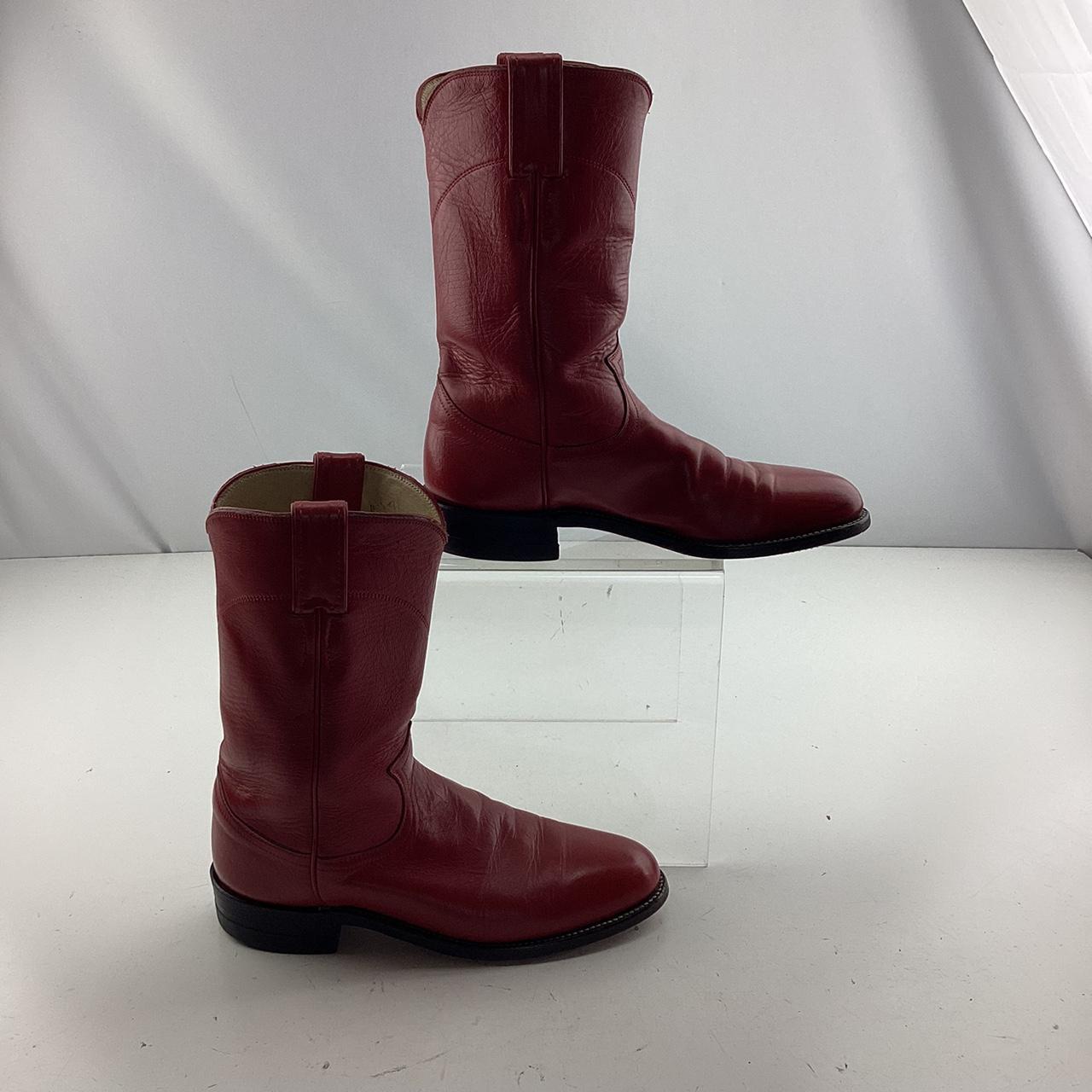 Women's Red Boots Depop