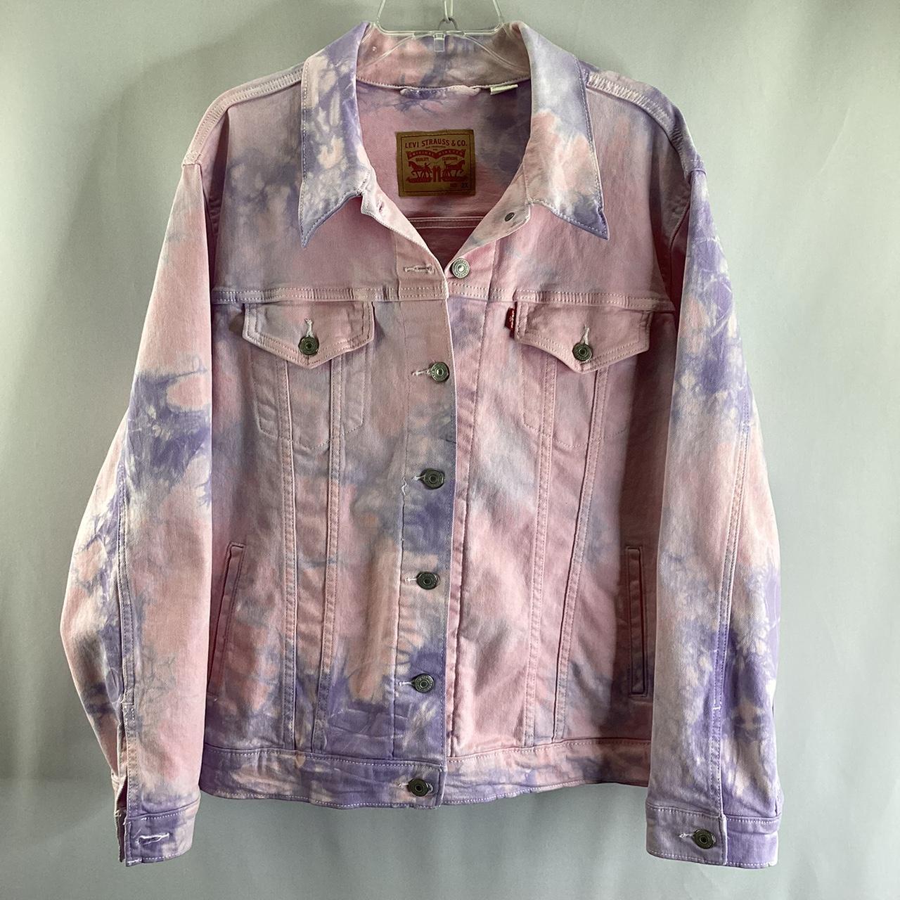 Levi's Purple Denim Jacket