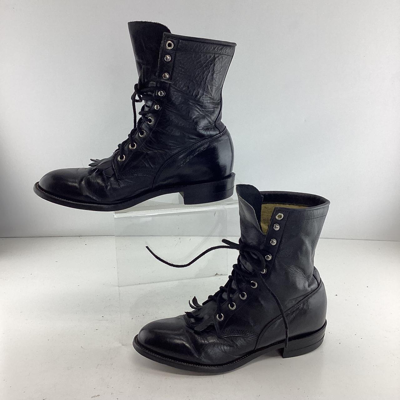 Lace up hot sale justin ropers