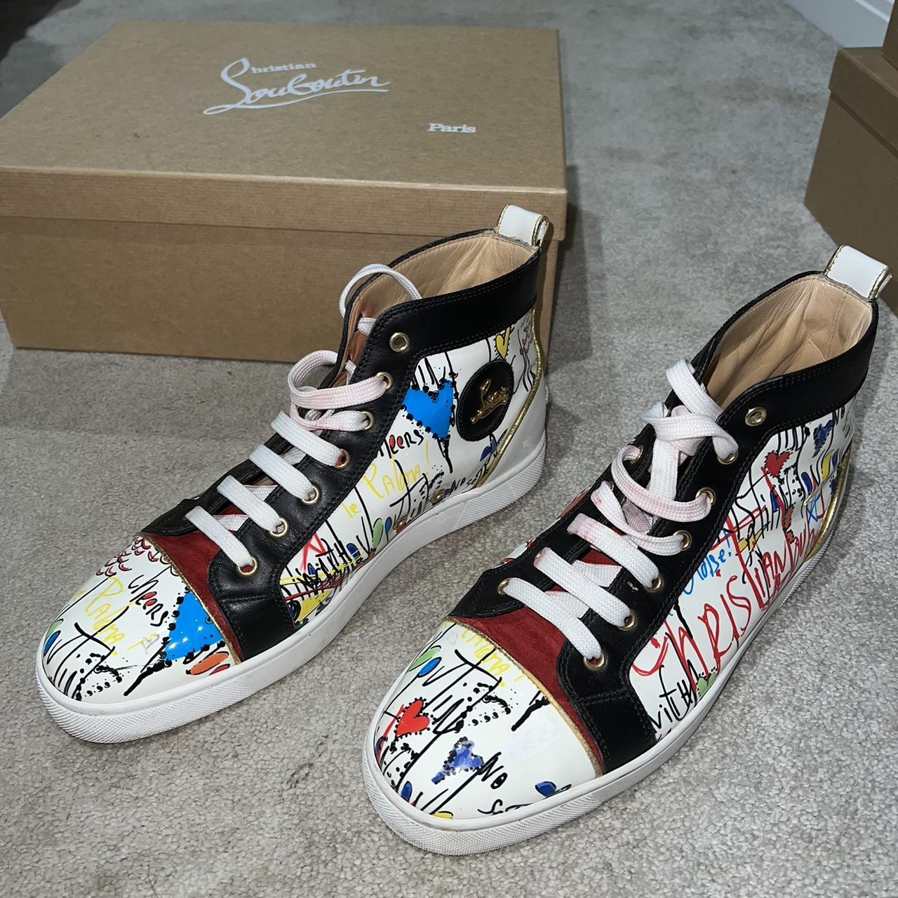 Louis Vuitton Louboutin Trainers High Top Men's Louboutin High Top