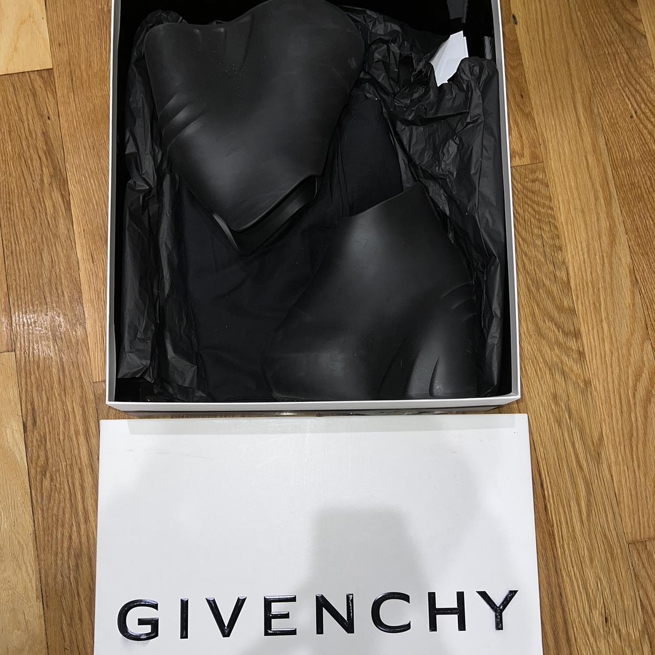 Givenchy Monumental Mallow Rubber Wedge Boots... - Depop