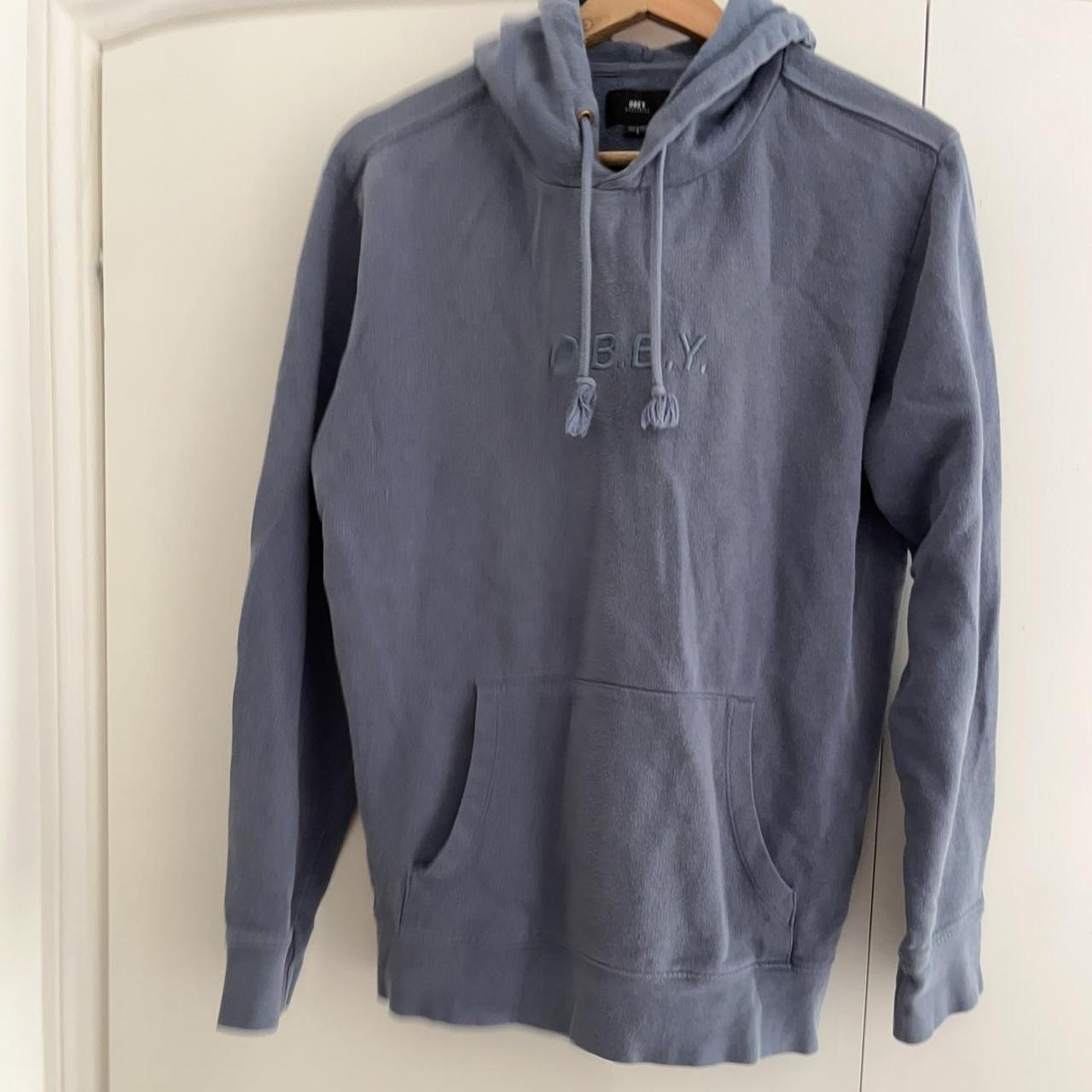 Teal obey hoodie Clearance