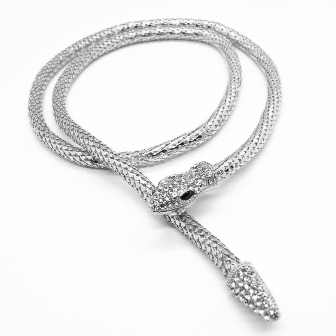 Snake 2025 wrap necklace