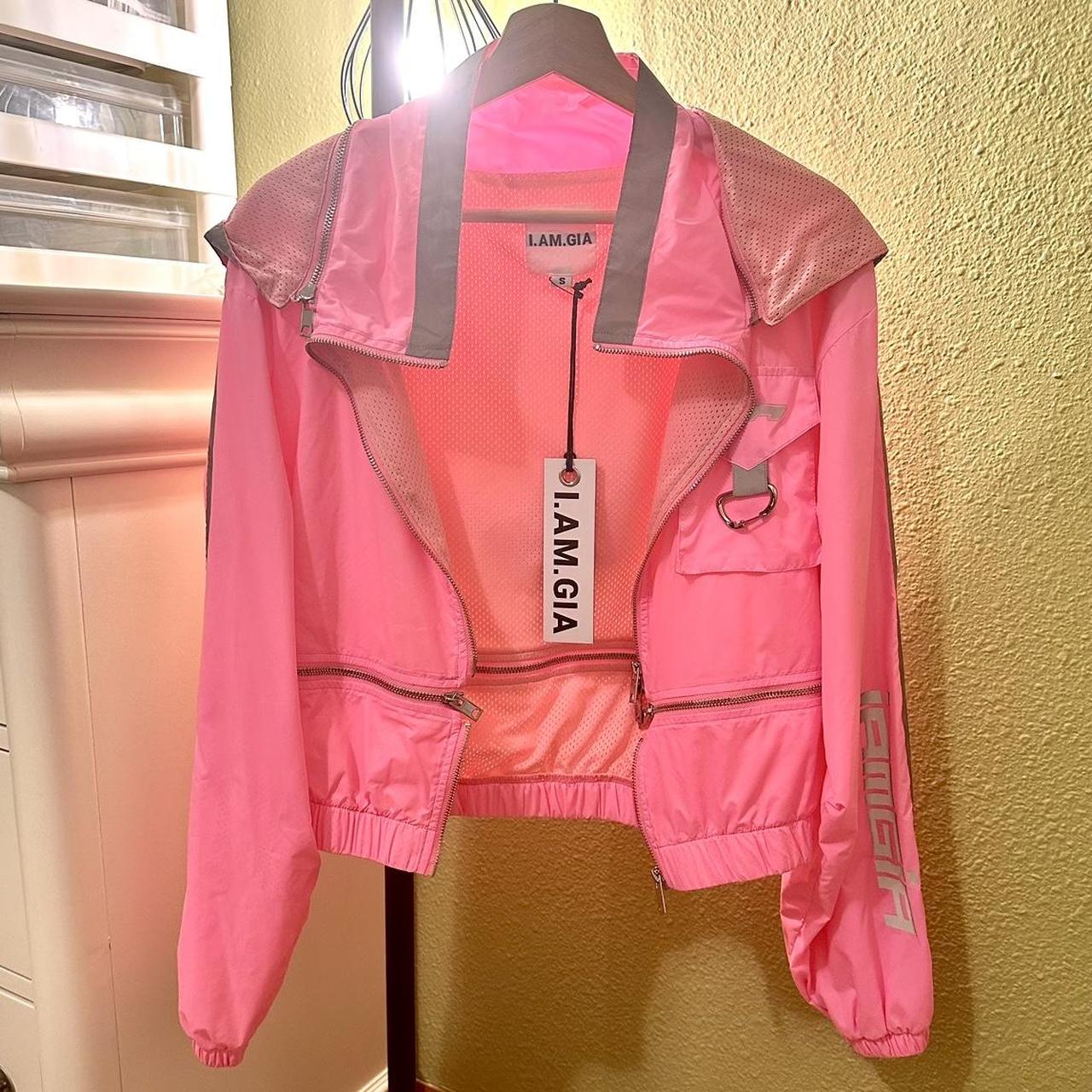 I.AM.GIA Pink Jacket NWT Size small Halo