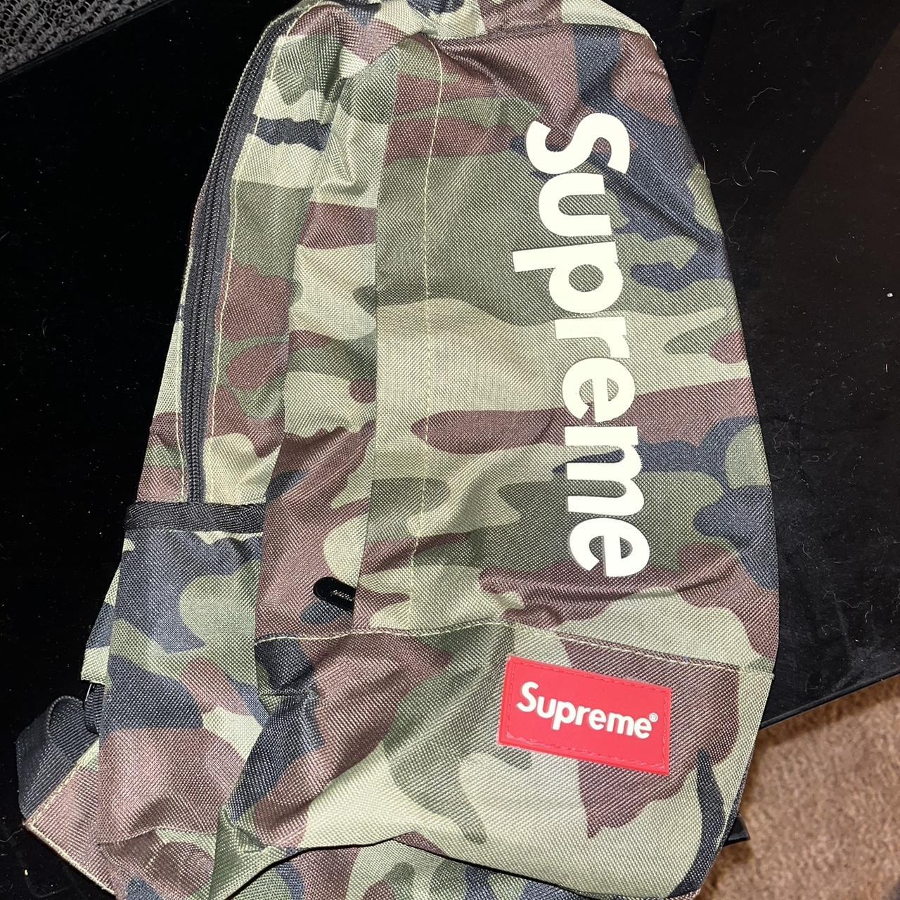 Supreme red camo sling bag #supreme #bag #camo - Depop