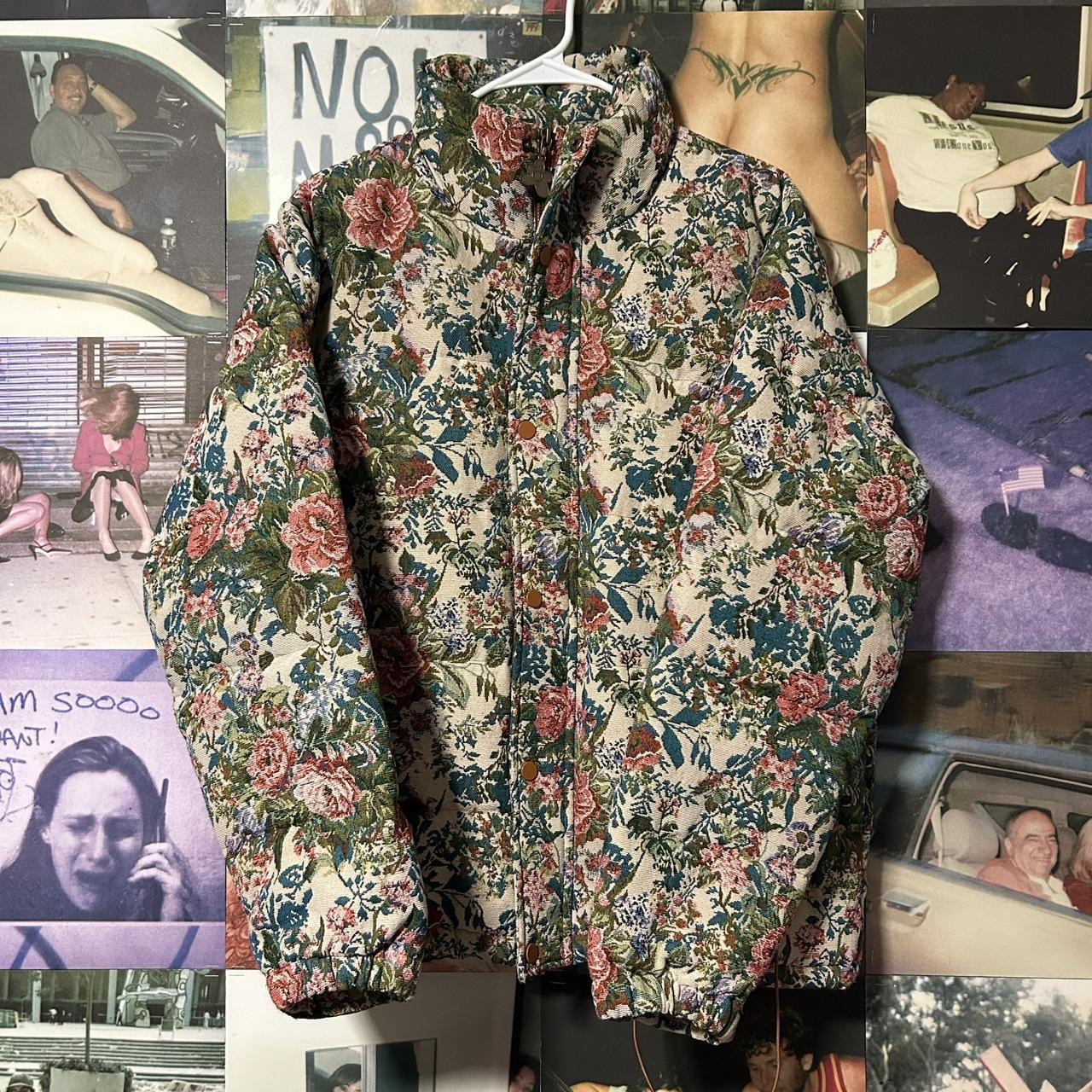 Depop Golf Wang Floral Puffer Jacket Golf Wang Le Fleur Jacket