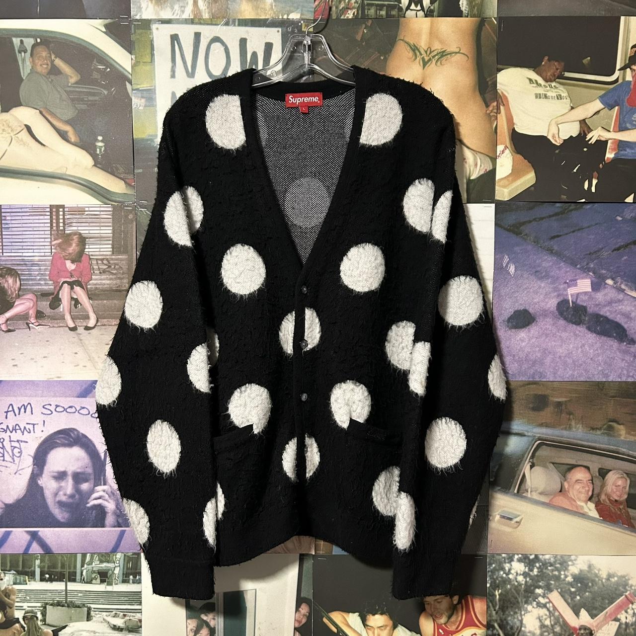 Supreme cardigan-mohair - Depop Supreme cardigan-mohair - Depop