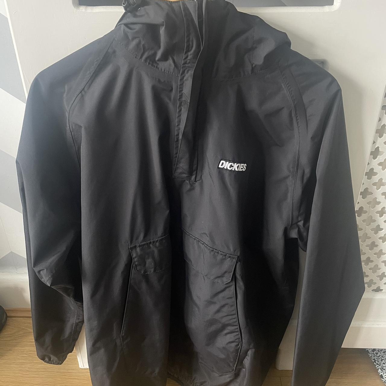 Dickies Black Water resistant Windbreaker Jacket,... - Depop