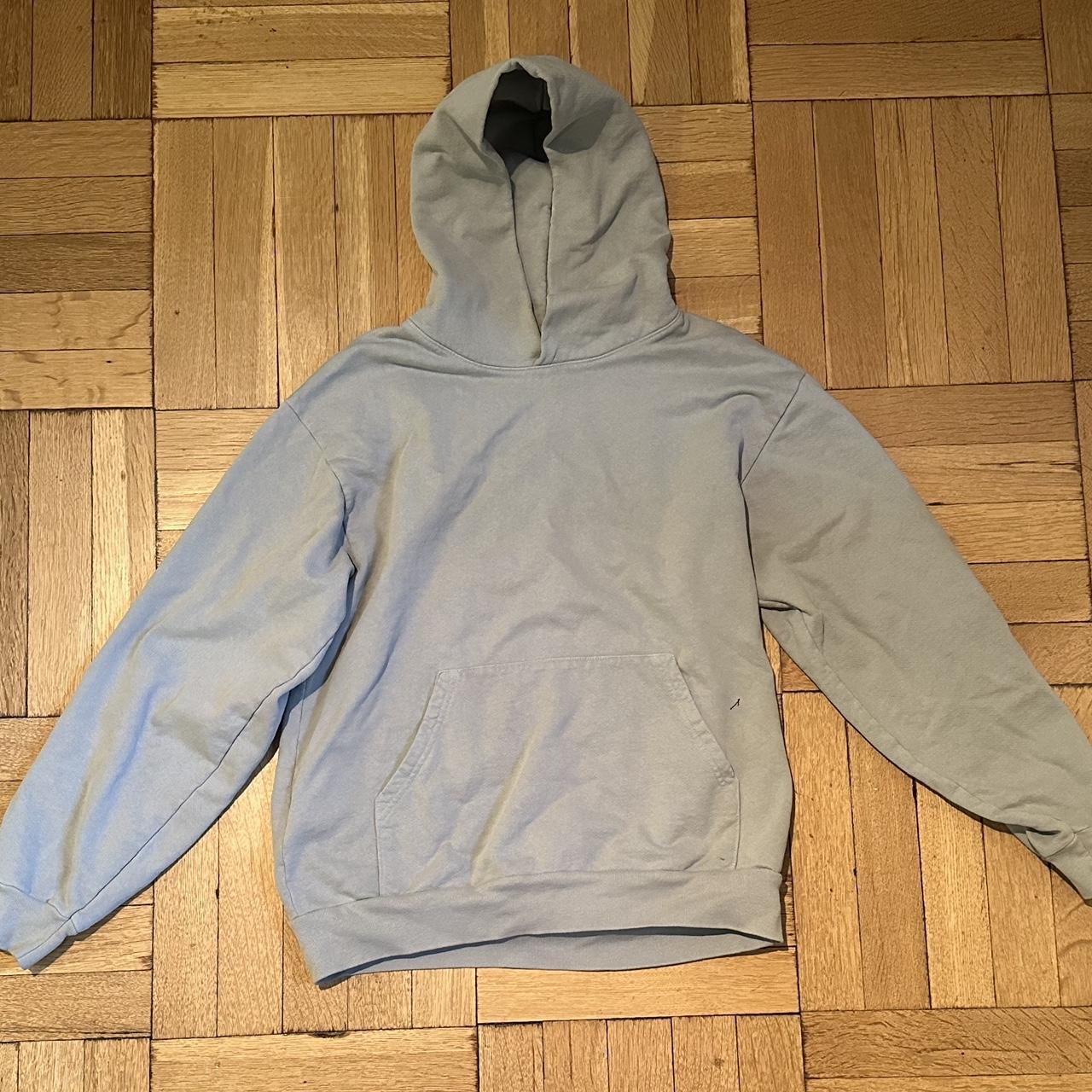 sage LA apparel hoodie size M chest 23 length 28 Depop