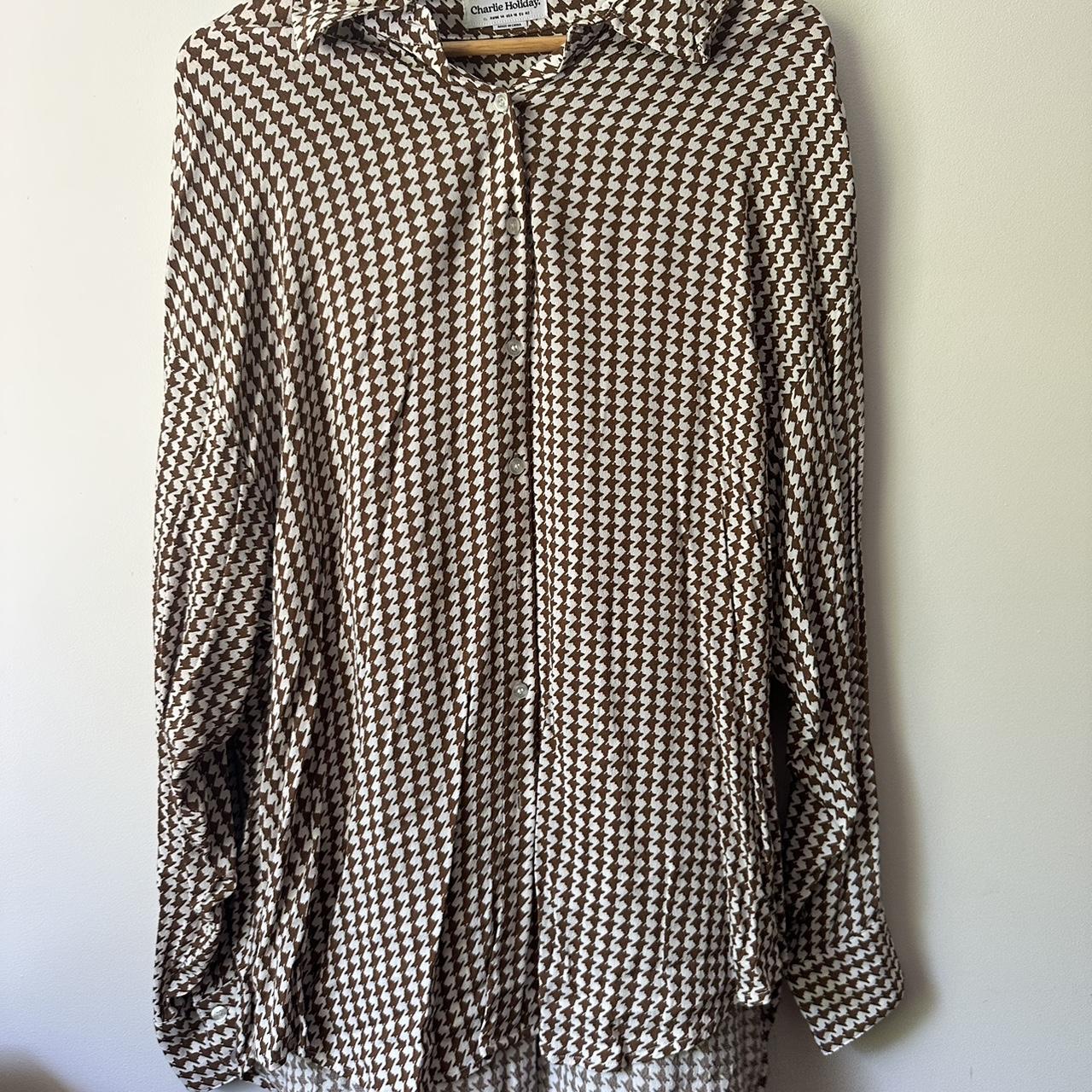 CHARLIE HOLIDAY Check Shirt 14 - Depop