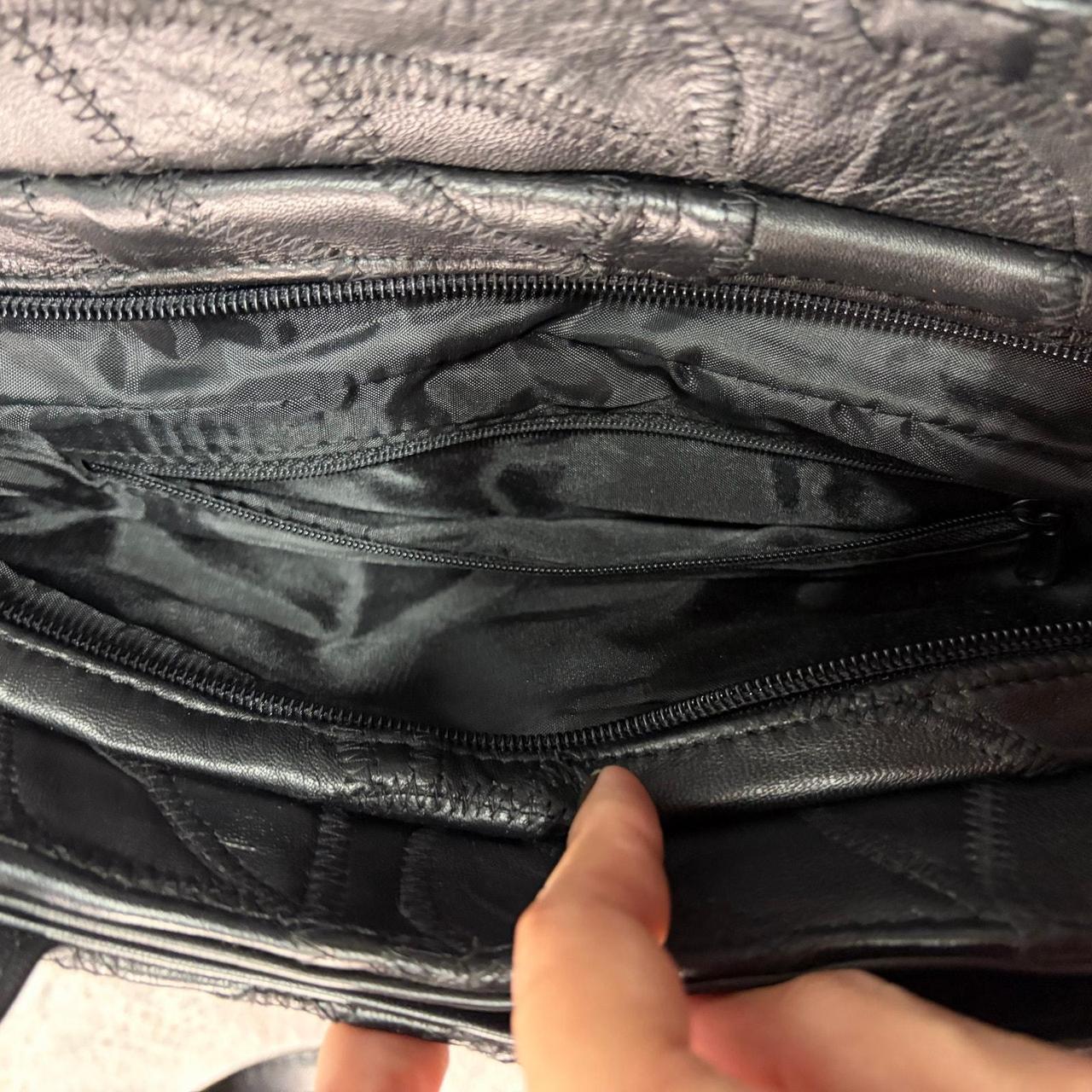 Women's Bag - Black – Black Patchwork Embroidered… - image 5