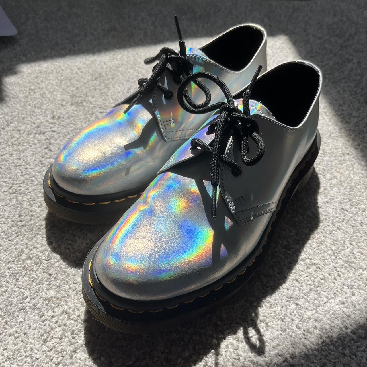 doc martens holographic