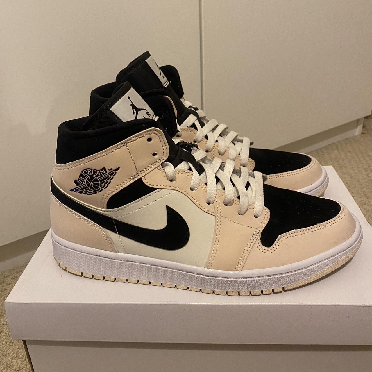 Barely Orange Cream Air Jordans Nike Air Jordan Mid- Barely Orange