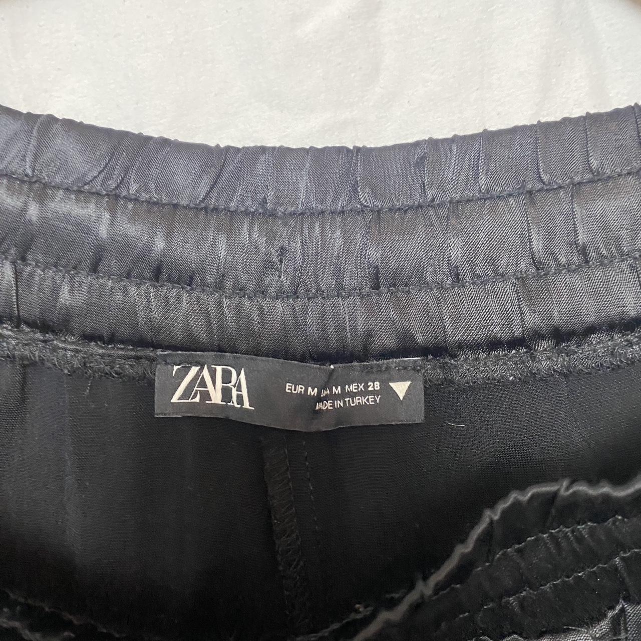 Zara Silk Pants - Depop