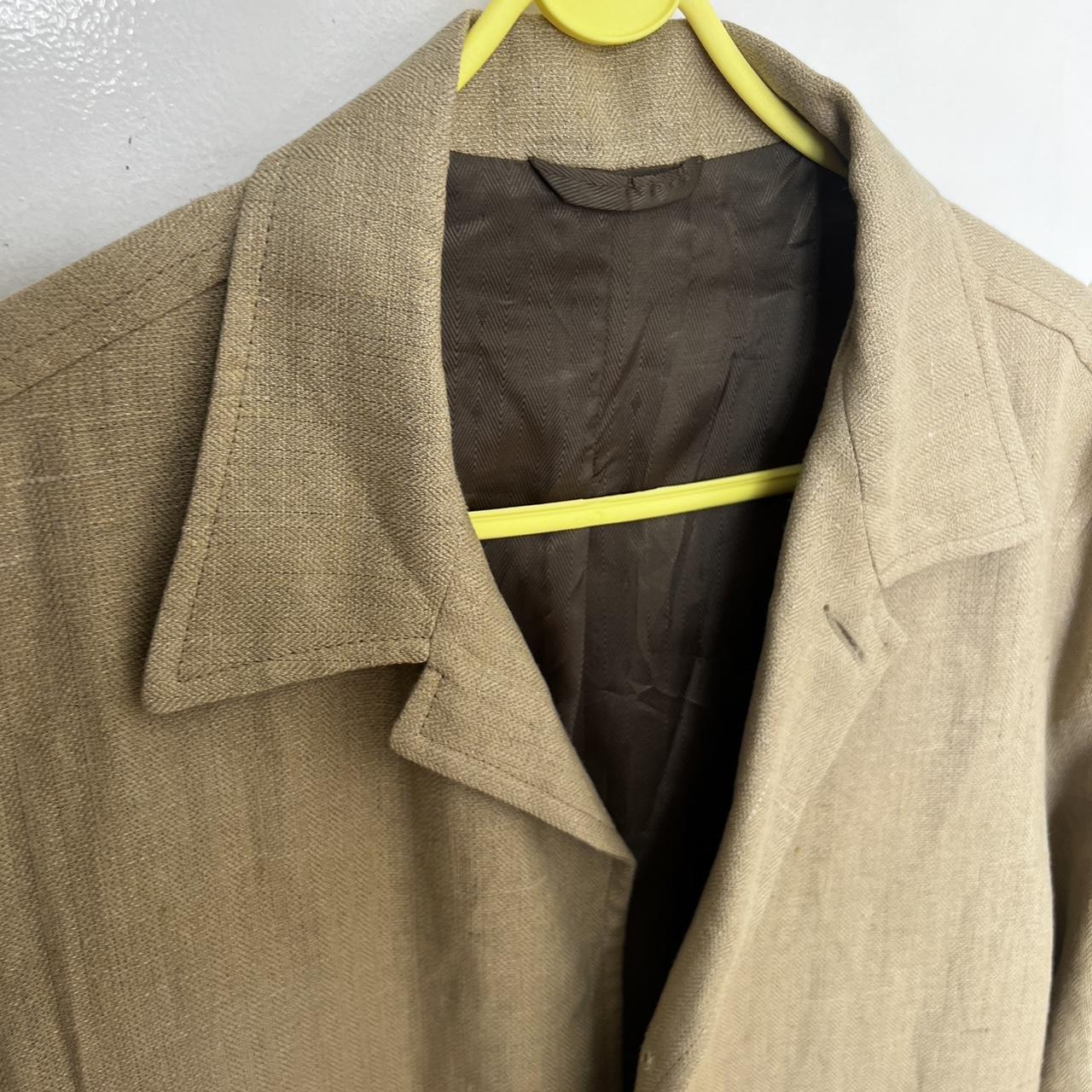 Vintage Beige Chore Jacket. - Depop