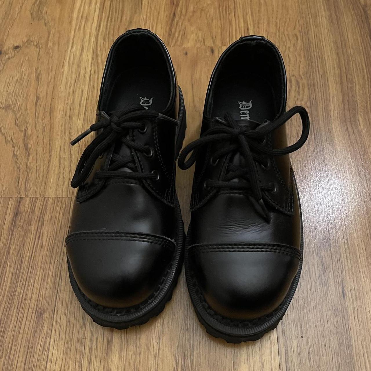 Demonia Riot 03 Shoe Super cute essential black... - Depop
