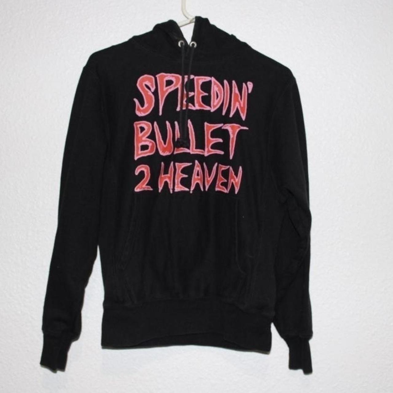 Kid cudi speedin on sale bullet to heaven hoodie