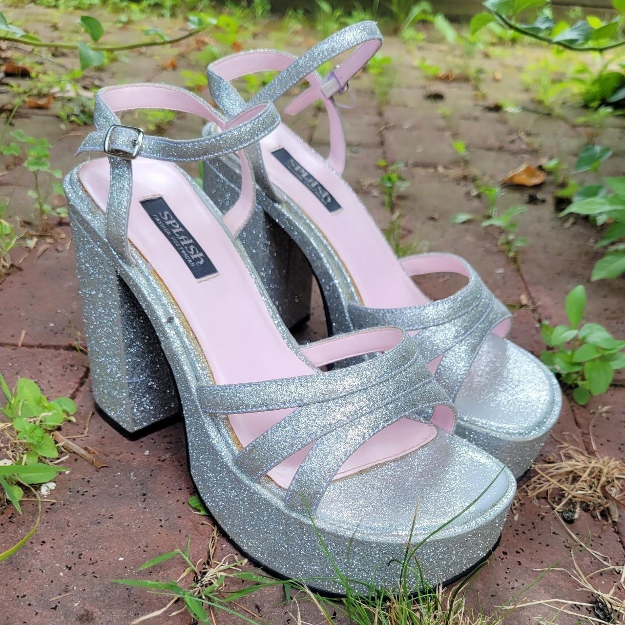 90s chunky heels best sale