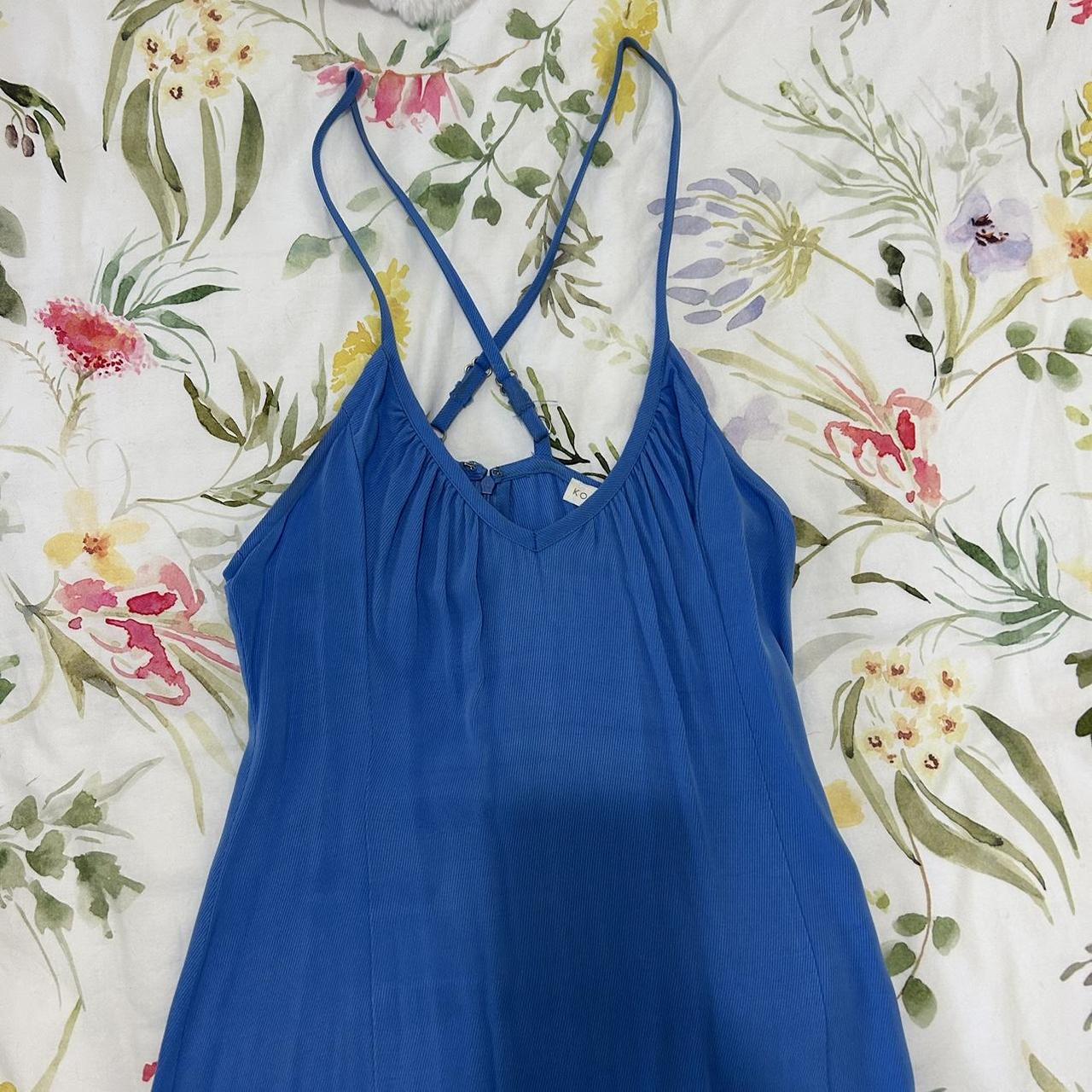 Blue Kookai Dress Worn once to University... Depop