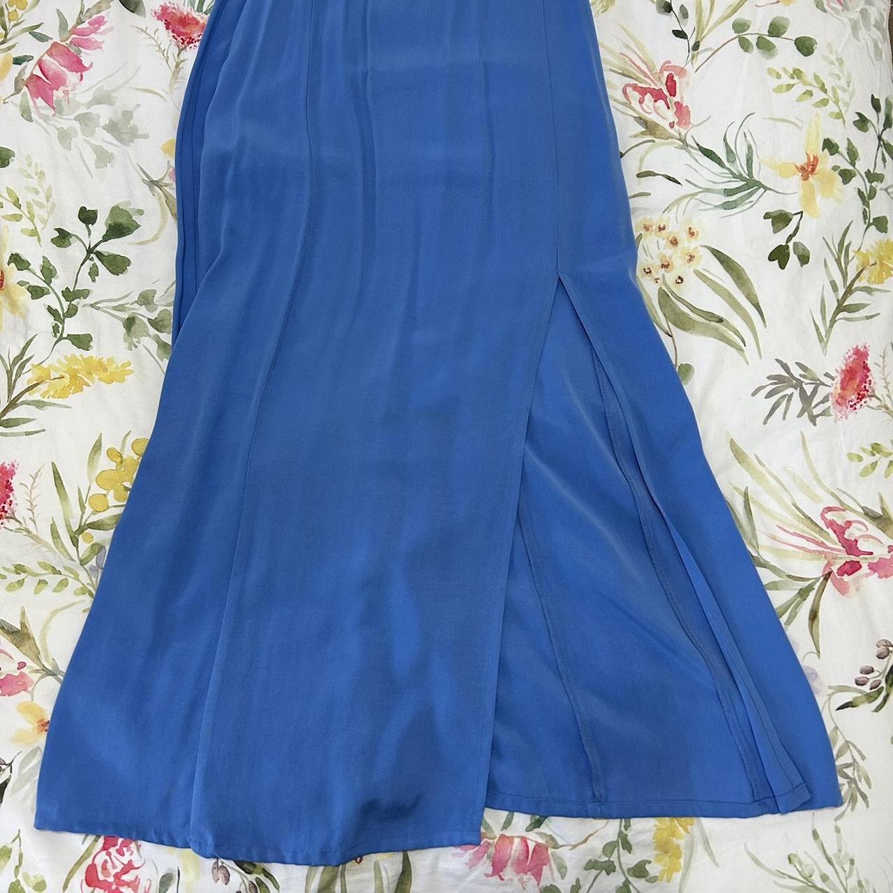 Gorgeous Blue Kookai Dress Worn once to University... - Depop