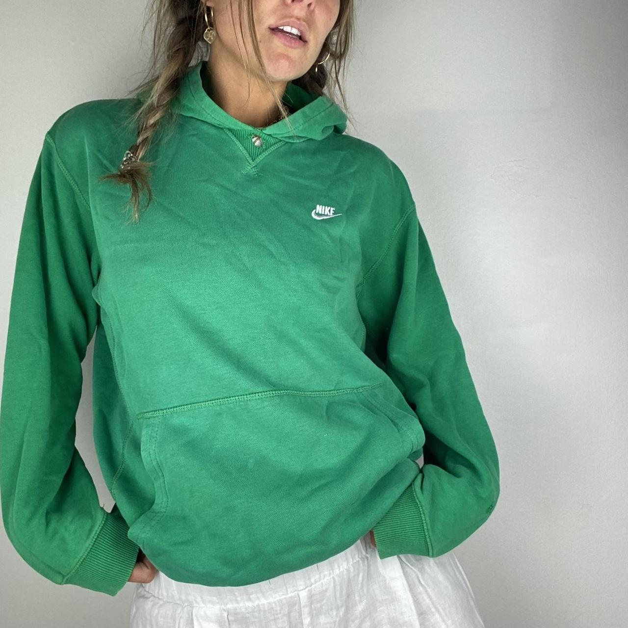 Bright green nike hoodie best sale