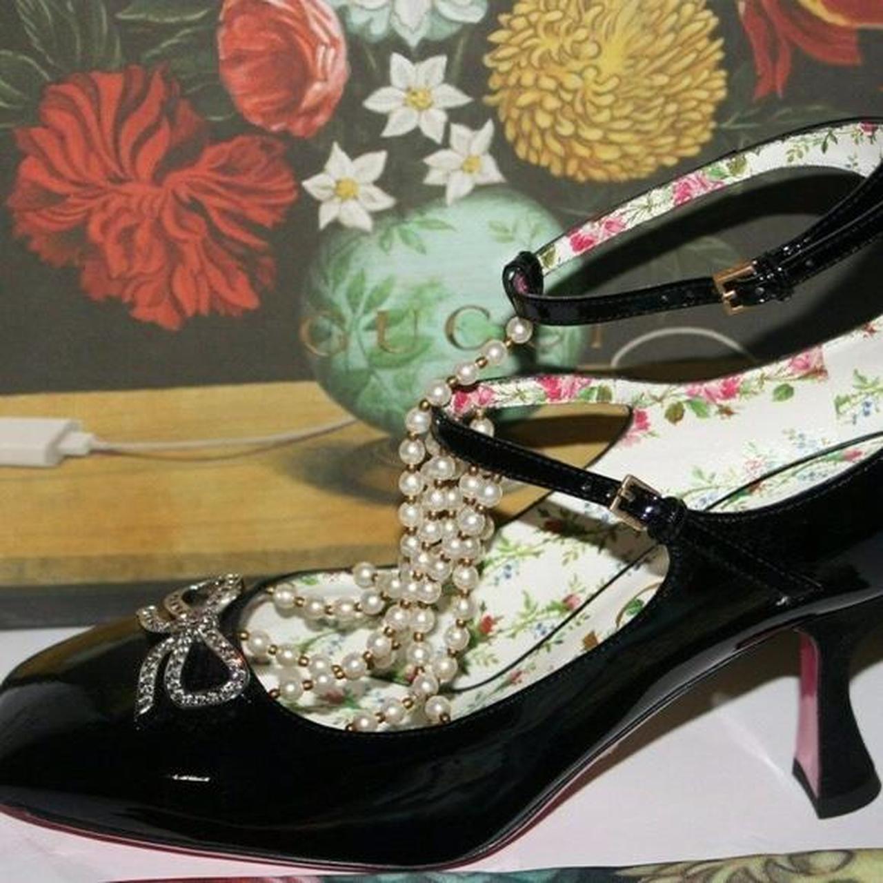 Gucci pumps clearance with bow