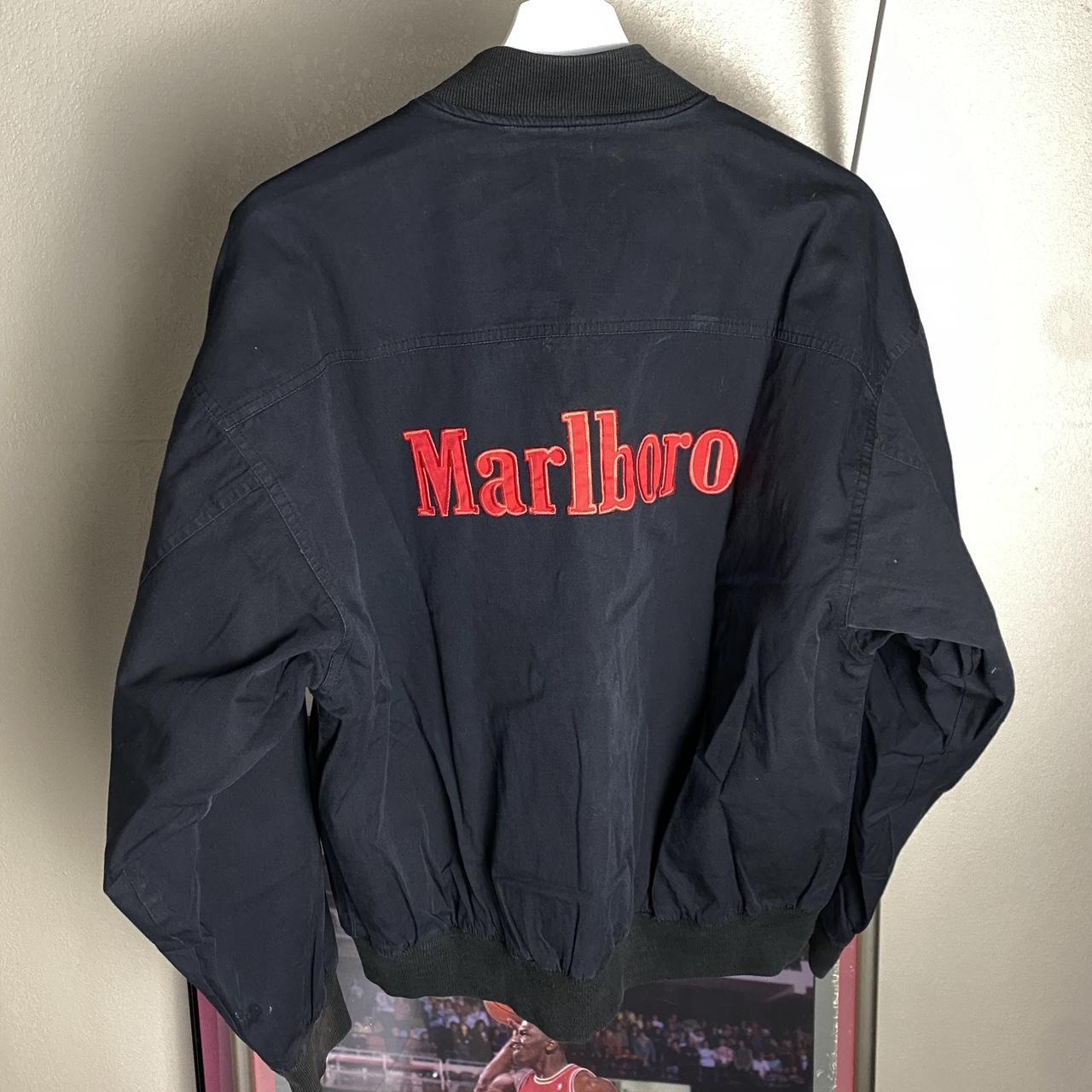 Marlboro Men S Black Jacket Depop