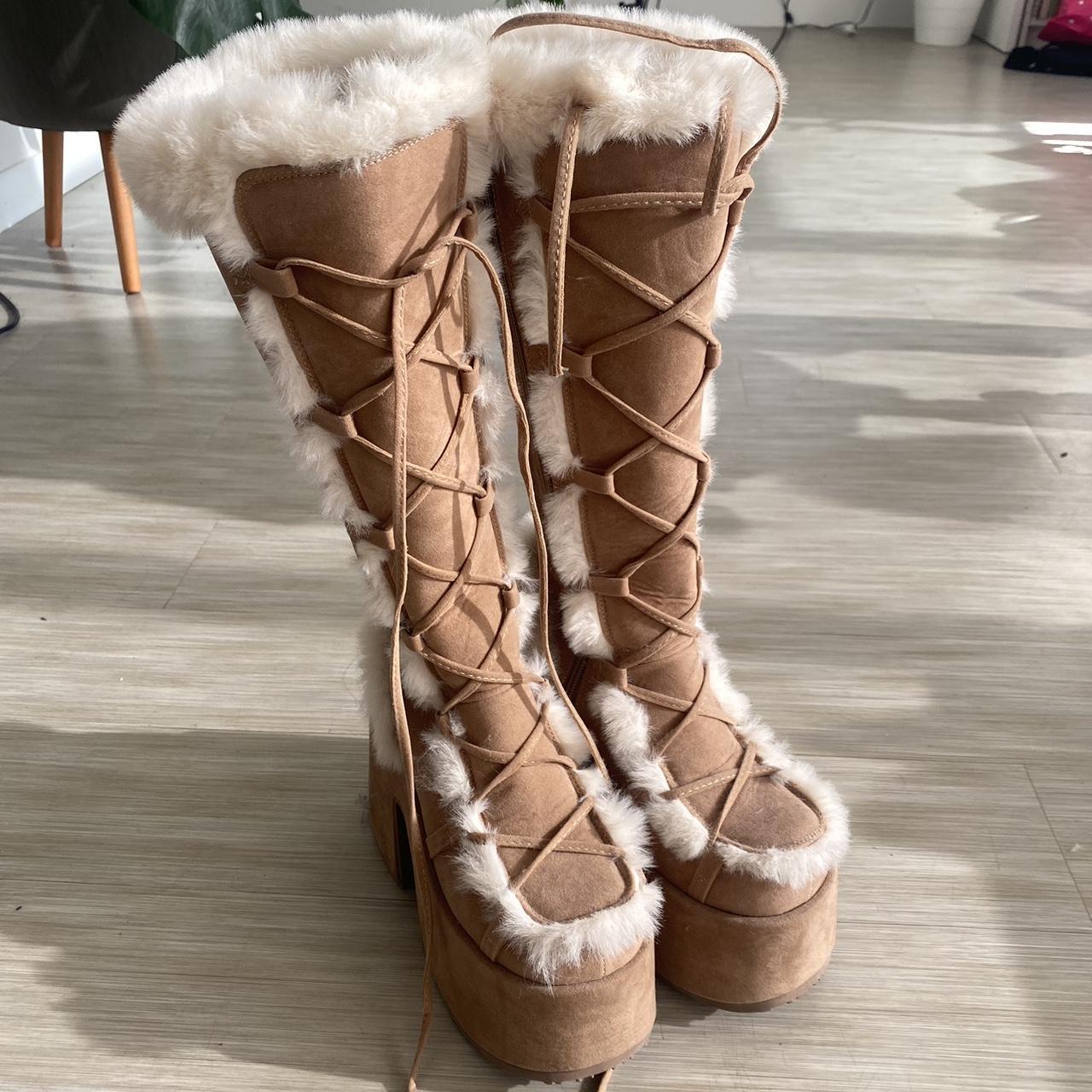 demonia camel tan