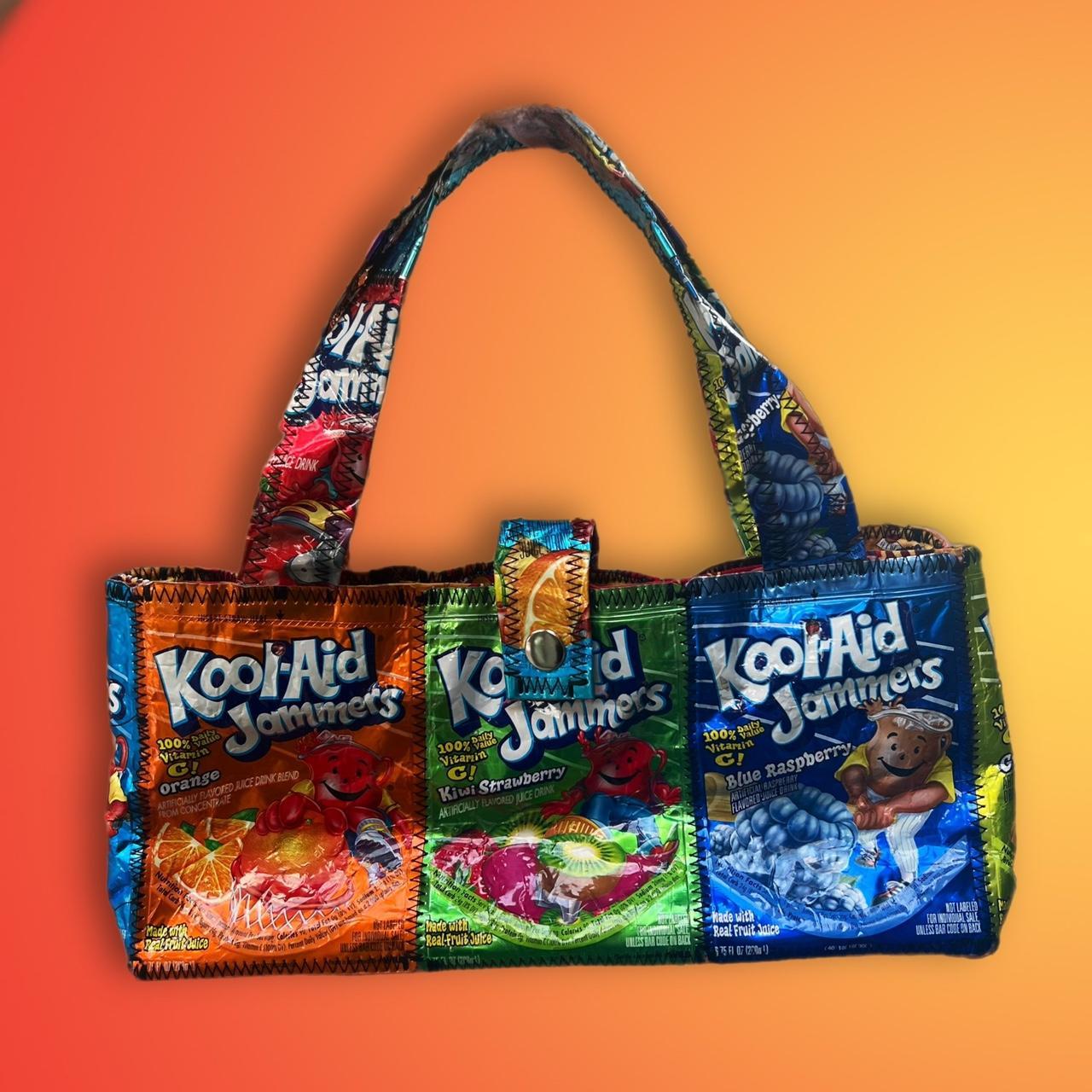 Koolaid purse!! This handmade & nostalgic piece is... - Depop