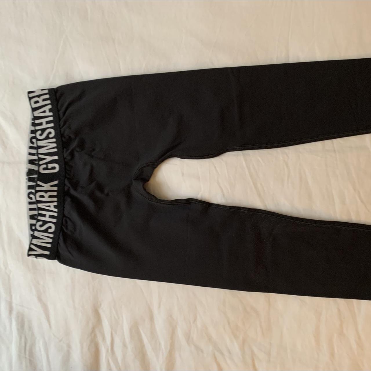 Gymshark Black fit leggings Size xs Brand new... Depop
