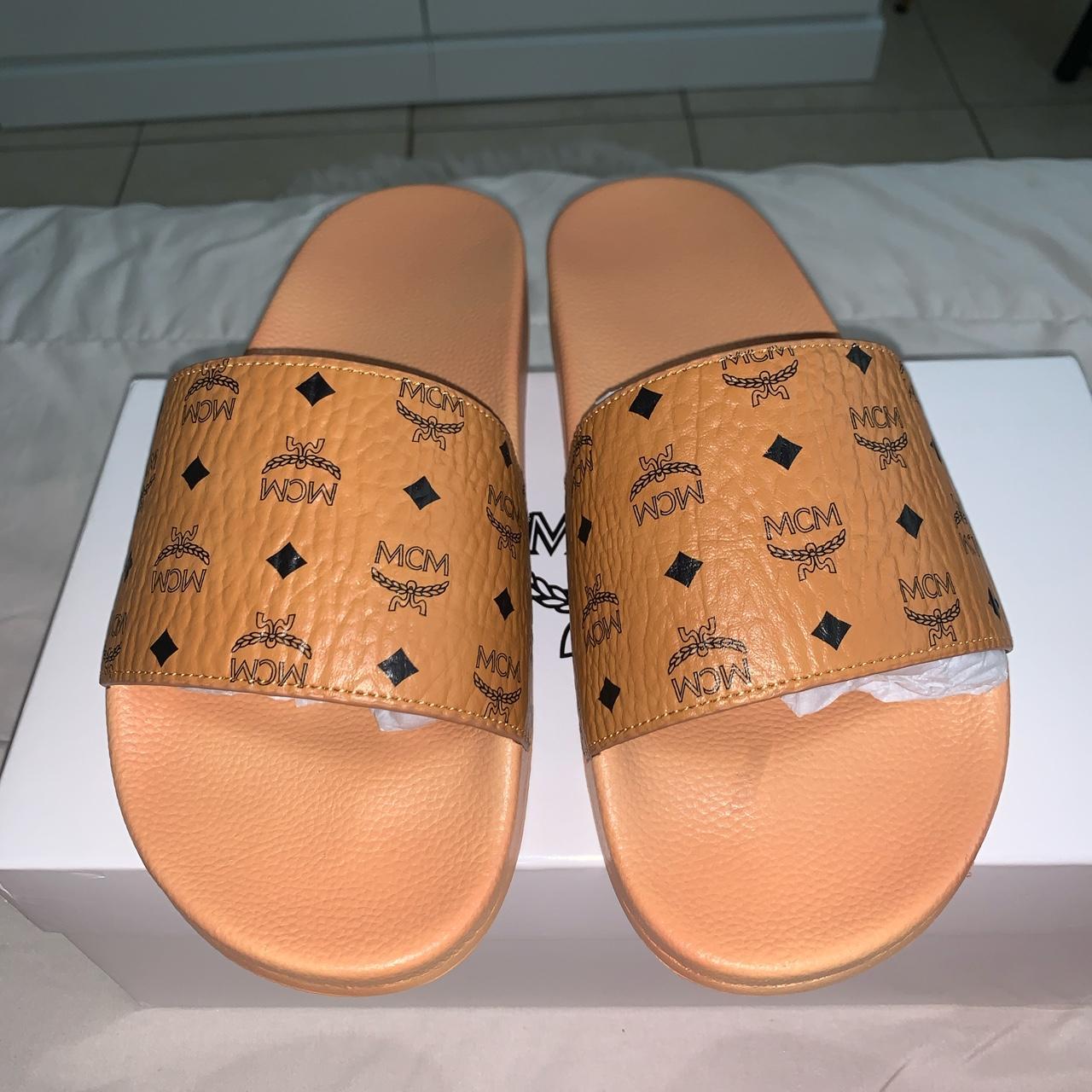 MCM slides size 9 1 2 Women Brand new Depop