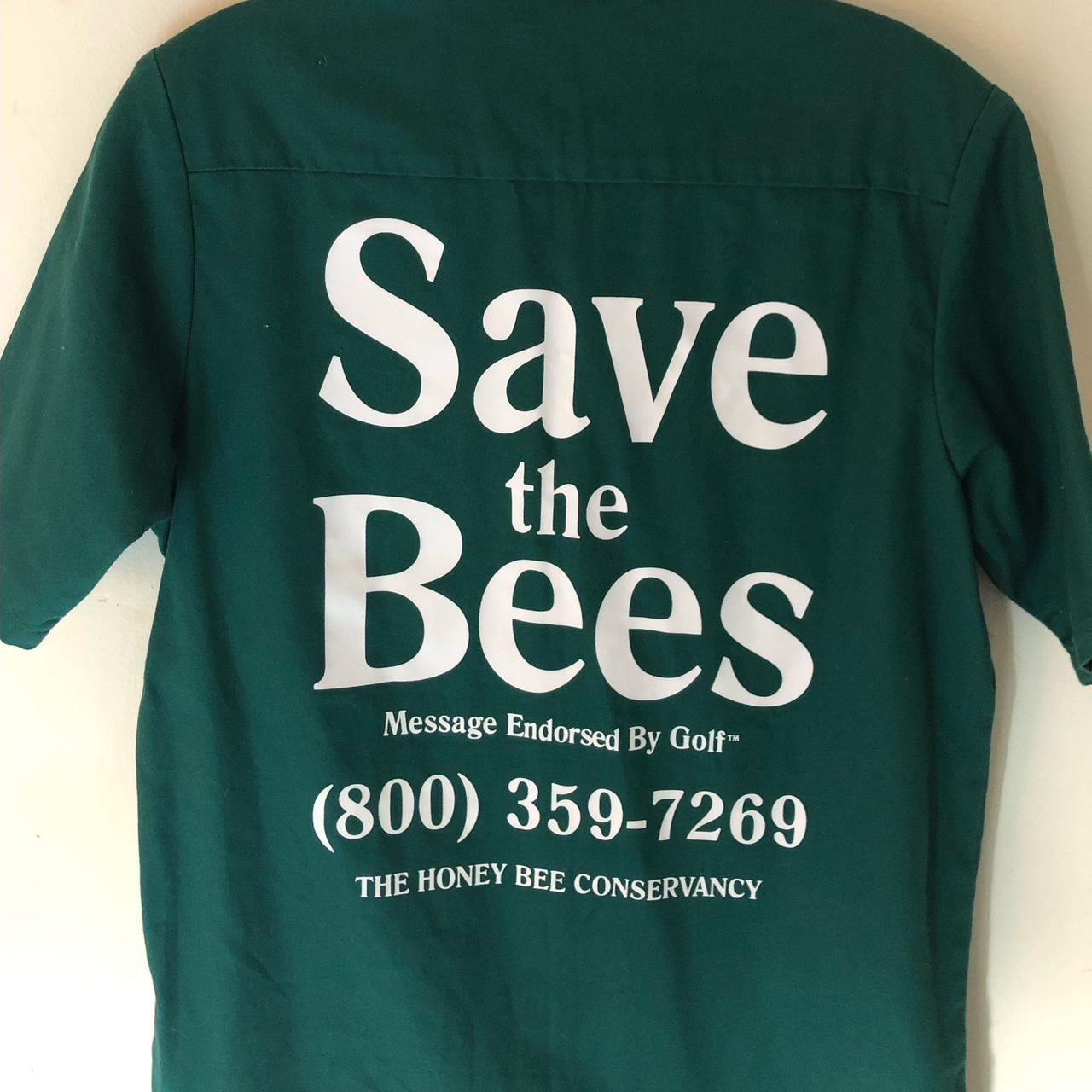 Golf Wang save the bees button up in green. only... - Depop