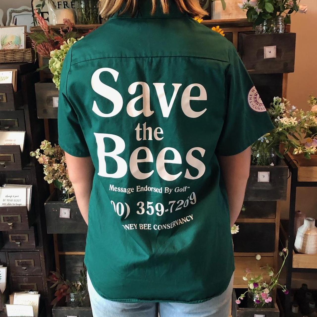 Golf Wang save the bees button up in green. only...