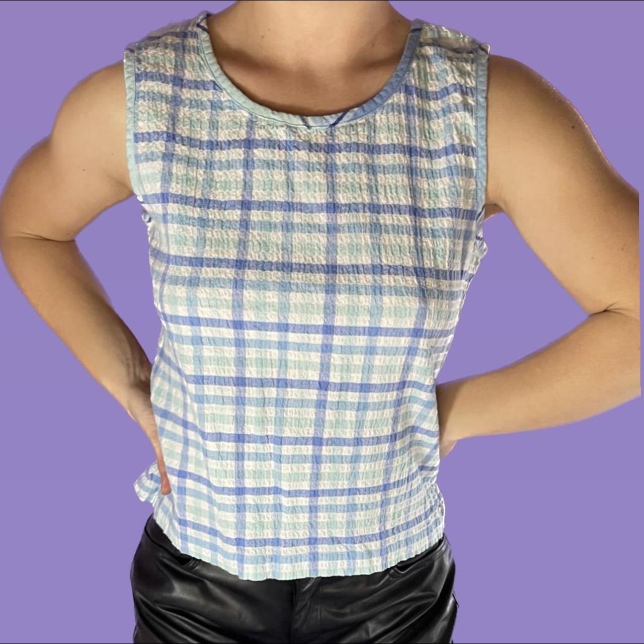 Country Road Women's Blue and Green Vest