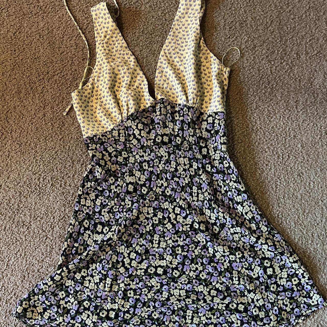 VRG GRL Postcards From Italy Bias Cut Mini... Depop