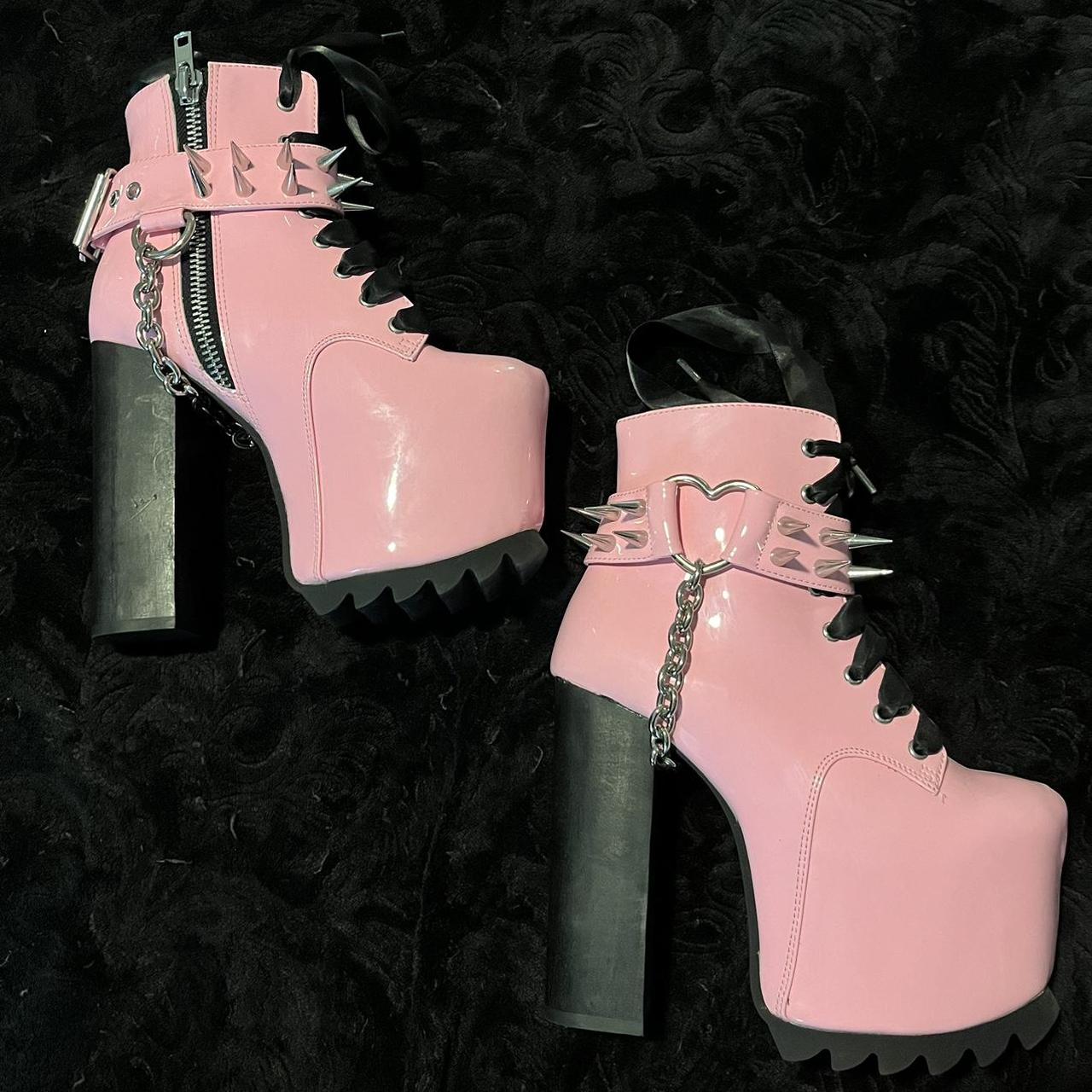 Dolls Kill Widow Half Hearted Premonition Platform... Depop