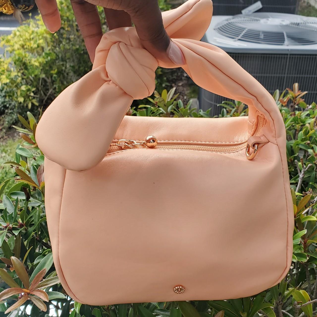 LC Lauren Conrad Top Handle Bow Crossbody Bag - Melon, Lt Orange - Yahoo  Shopping