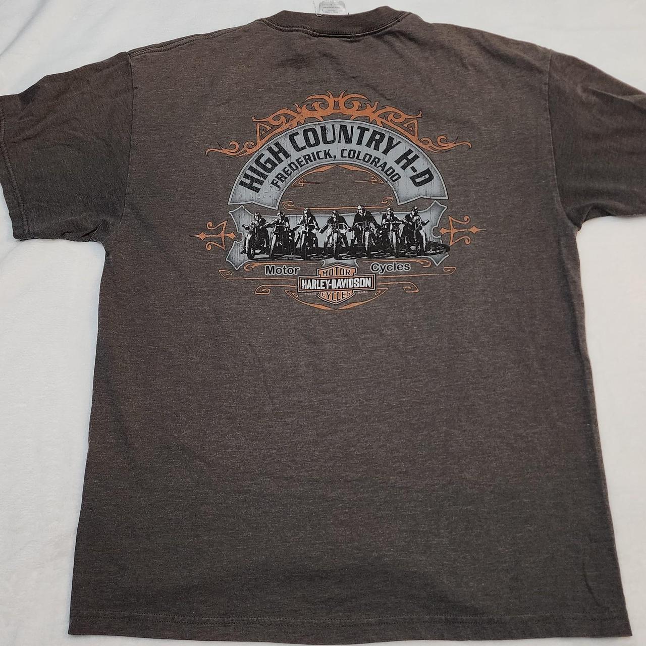 Vintage Harley Davidson High Country Colorado Ride... - Depop