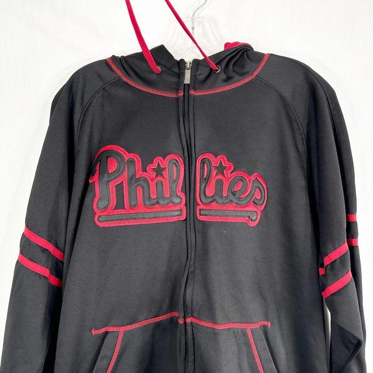 Antigua Philadelphia Phillies Blue Mens XL Full-Zip - Depop