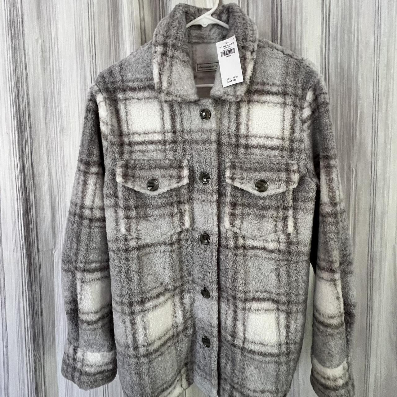 Abercrombie flannel shirt on sale jacket