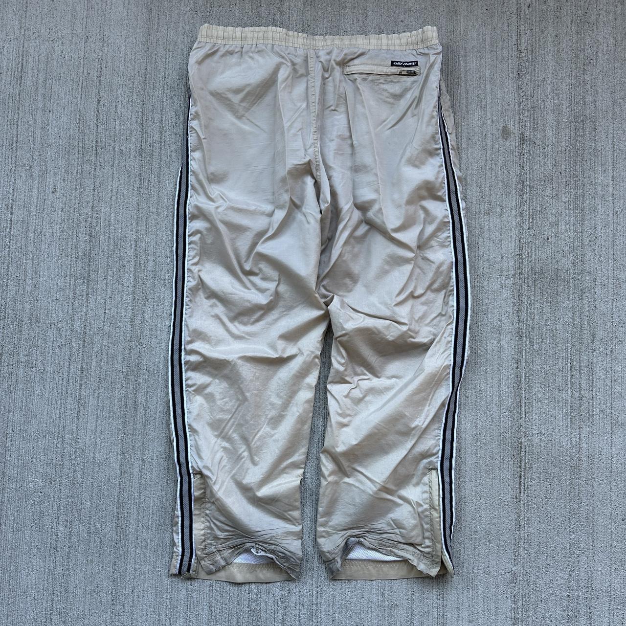 Old Navy Men's Tan and Navy Joggers-tracksuits