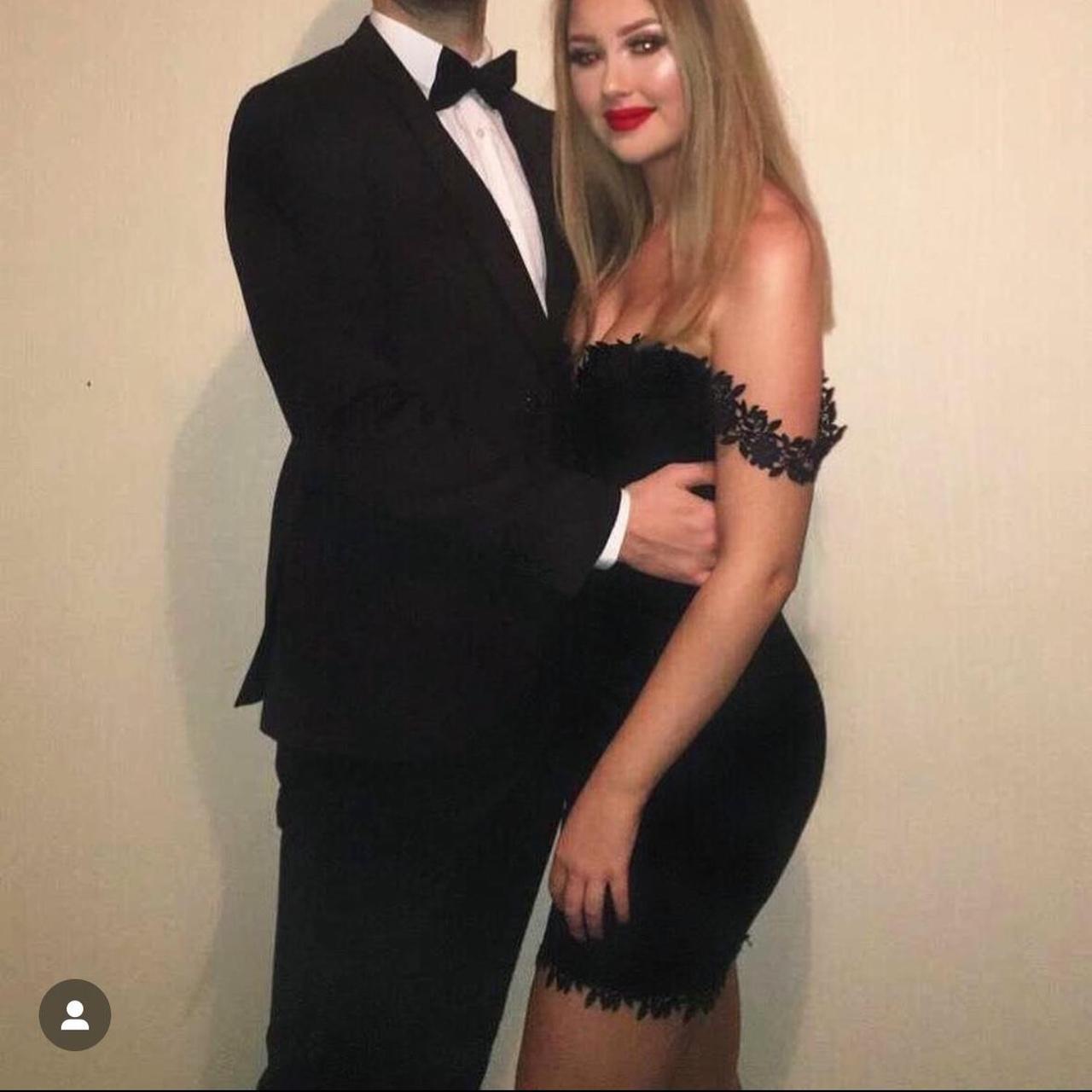 Vestry Floral Trim Plunge Mini Dress Only worn