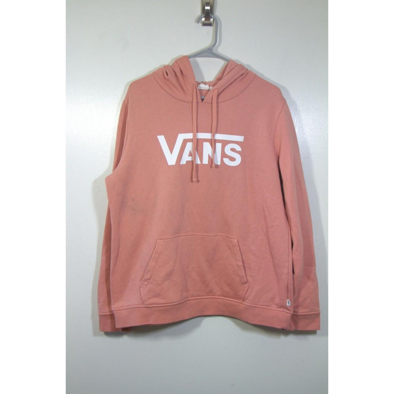 Vans red hoodie clearance womens